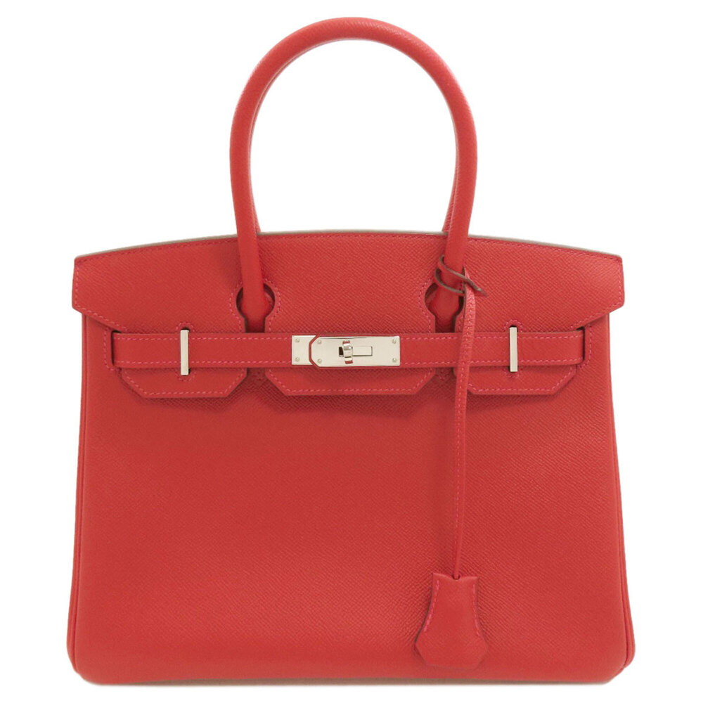 Hermes Birkin 30 Silver Hardware Handbag Epsom Leather Women's HERMES